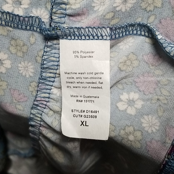 NWT Kaileigh Moira Floral Dress Sz XL Multicolored V Neck 3/4 Sleeve Ruffles - Picture 5 of 9